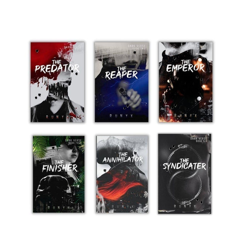 Dark Verse Series by Runyx (The Predator + The Reaper + The Emperor + The Finisher + The Annihilator + The Syndicater) { Paperback }