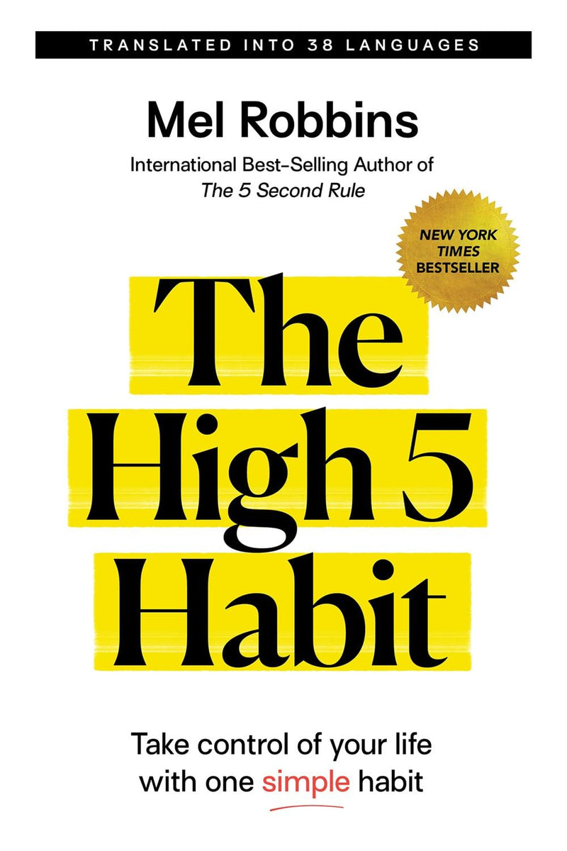 Mel Robbins 3 books combo( The 5 Second Rule & The Let Them Theory & The High 5 Habit )- Paperback- by Mel Robbins