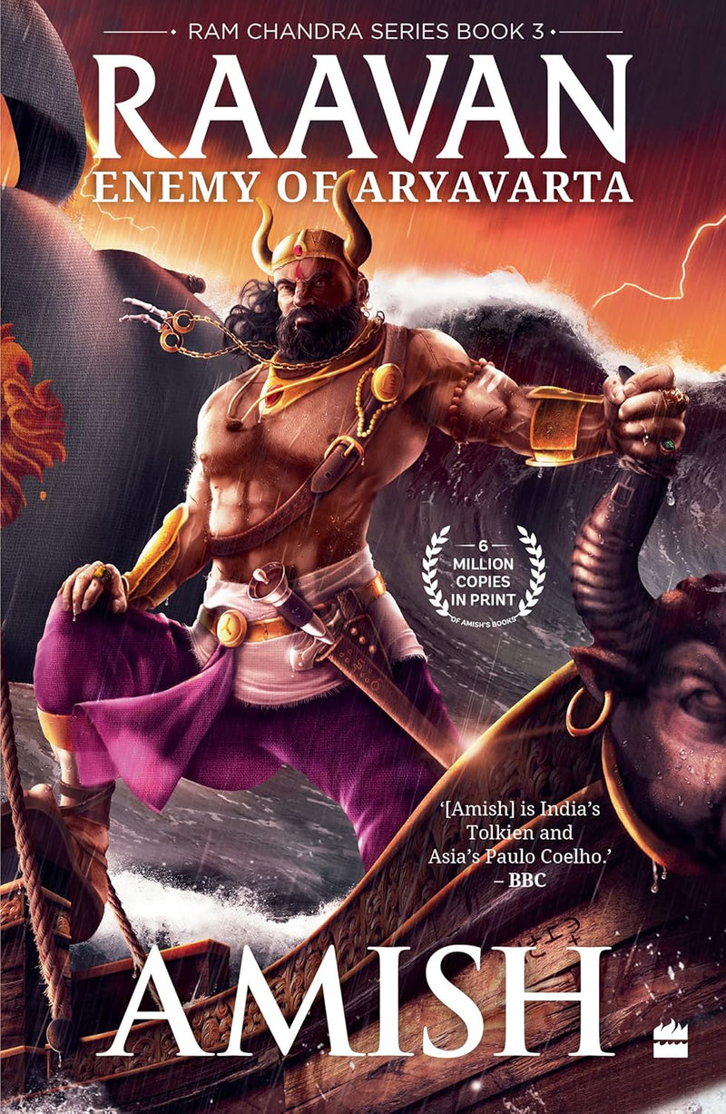 Raavan: Enemy of Aryavarta- Hindi-(Ram Chandra Series - Book 3) - Amish (Paperback)