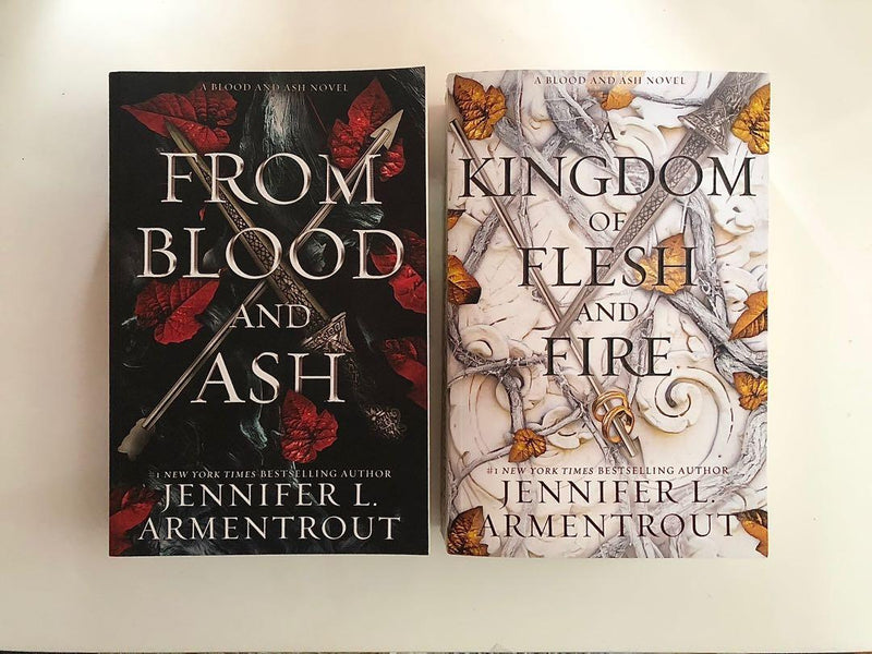 (Combo) A Kingdom of Flesh and Fire + From Blood and ash(2 books) Paperback – by Jennifer L Armentrout
