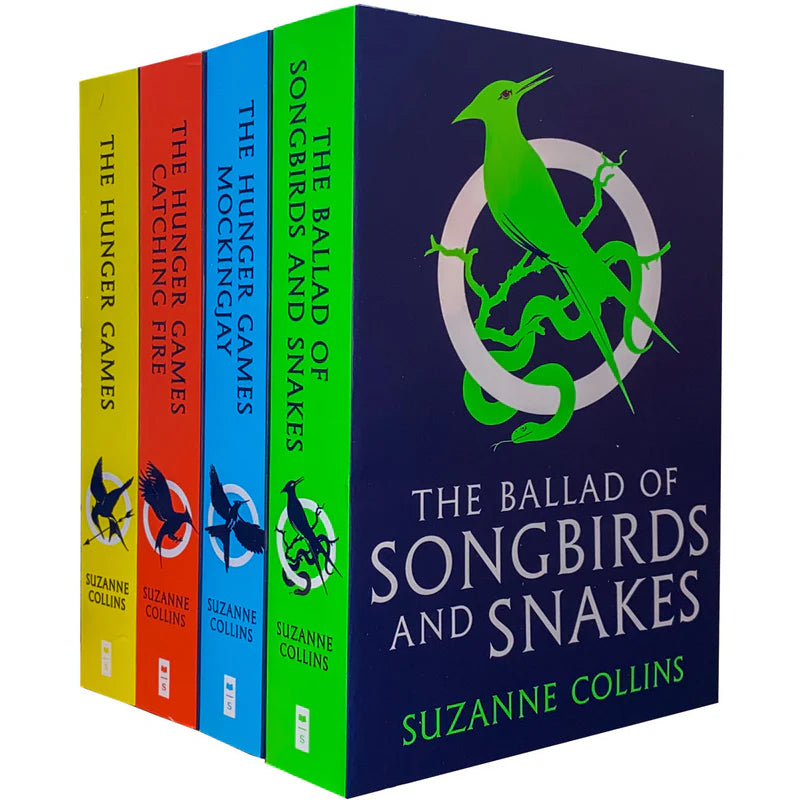 Hunger Games 4 Books Set Paperback – by Suzanne Collins (Author)