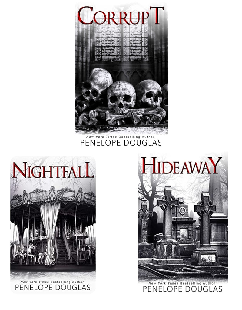 Devil's Night 1 To 6 Book series Corrupt , Hideaway , Kill Switch ,  Conclave , Nightfall , Fire Night by Penelope Douglas by Douglas Penelope