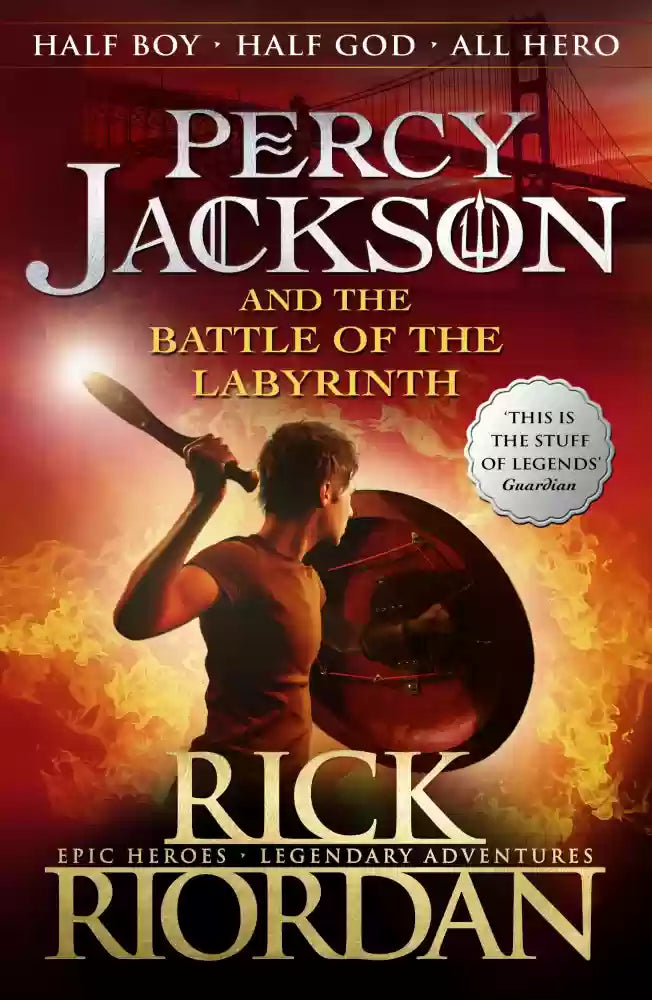 Percy Jackson and The Battle of the Labyrinth (Percy Jackson Book 4) Paperback –  by Rick Riordan