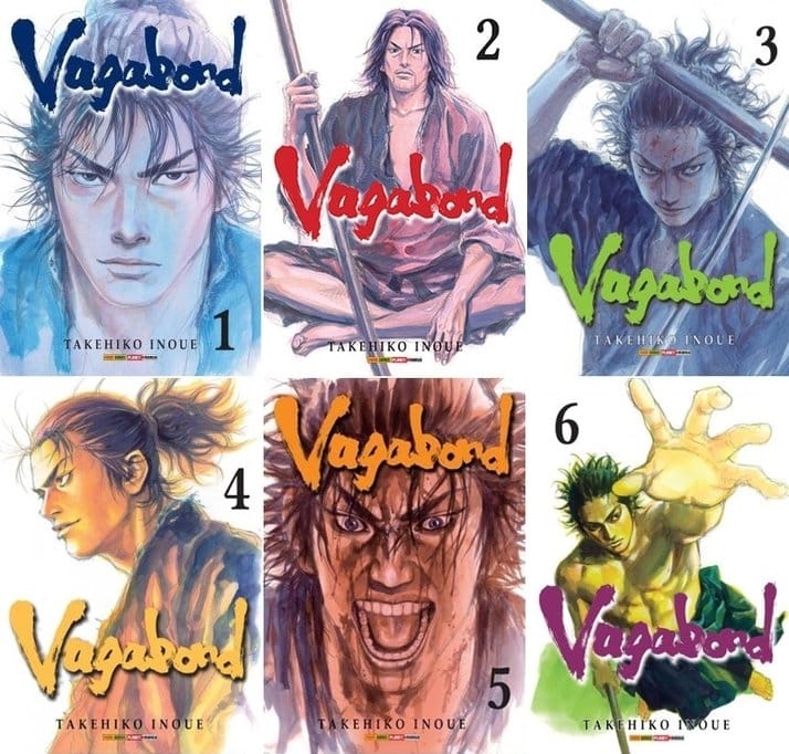 (Combo) Vagabond Vol. 1 to Vol. 6 (Paperback) by Takehiko Inoue