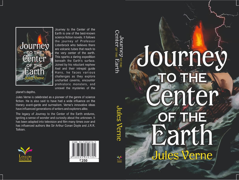 Journey to the center of the earth -Paperback - by Jules verne