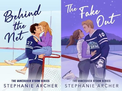 (Combo) Behind the Net + The Fake Out (2 Books) (Paperback) by Stephanie Archer