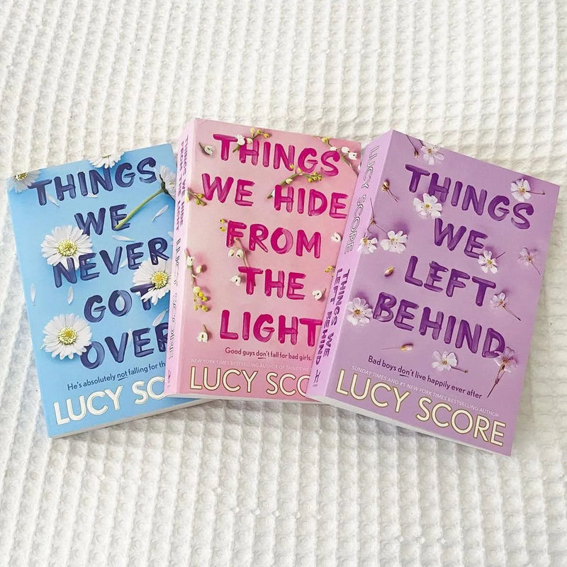(Combo Pack of 3) Things we got over + Things We Hide From The Light + Things We left Behind (Paperback)- Lucy Score