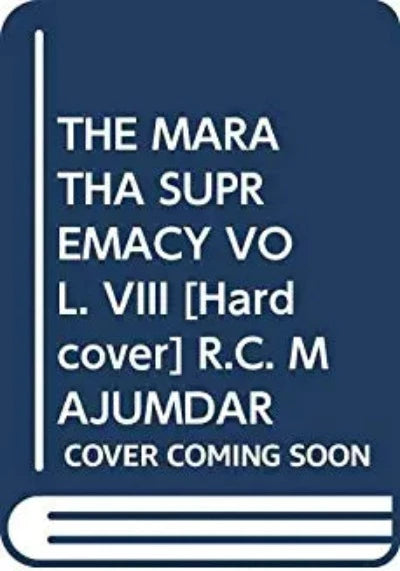 the-maratha-supremacy-vol-viii-hardcover-by-r-c-majumdar