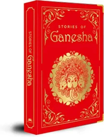 stories-of-ganesha-deluxe-silk-hardbound-hardcover-by-shubha-vilas