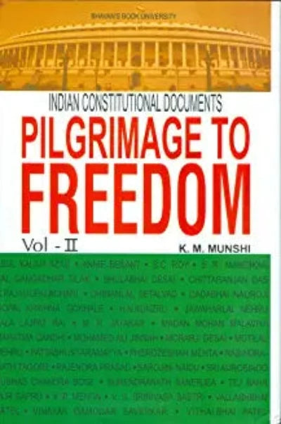 pilgrimage-to-freedom-vol-ll-hardcover-by-k-m-munshi