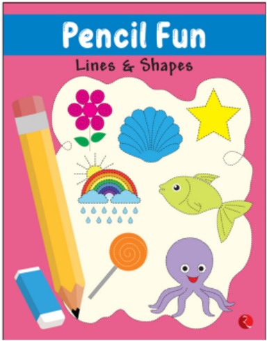 PENCIL FUN (Full Color Pages) Paperback by Rupa Publications
