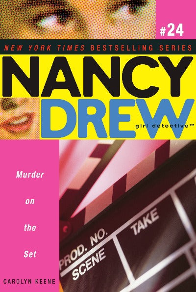 murder-on-the-set-volume-24-nancy-drew-all-new-girl-detective-paperback-by-carolyn-keene