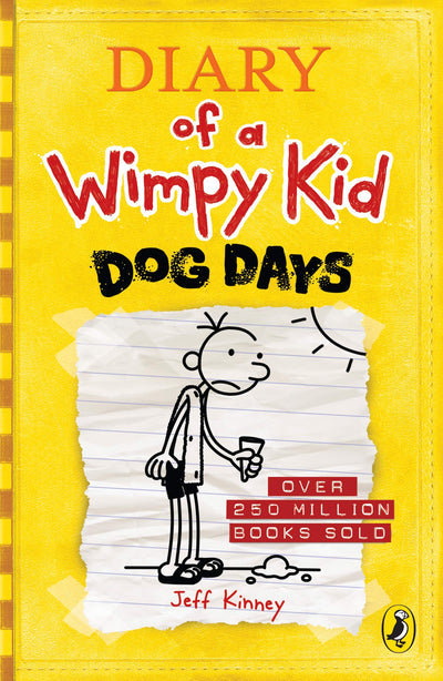 Diary of a Wimpy Kid: Dog Days(4th book) - Jeff Kinney (Paperback)
