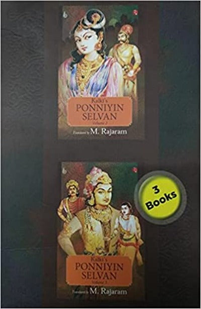 kalki-s-ponniyin-selvan-three-volume-box-set-paperback-by-m-rajaram