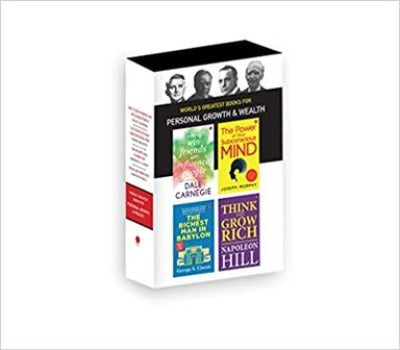 Greatest Ever Books on Self Development and Wealth Creation: A collection of 4 motivational masterpieces (Paperback )–  by Dale Carnegie , Joseph Murphy , George S. Clason , Napoleon Hill